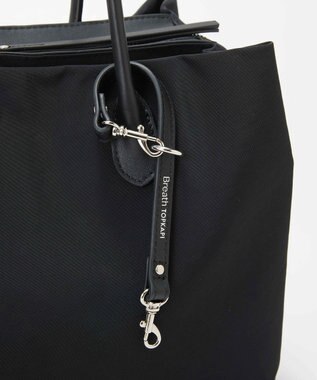 TOPKAPI 【Breath TOPKAPI】ALINE アライン ナイロン ボストン トートバッグ　A4 / 軽量 / 肩掛け / 大容量 / 旅行 / 出張 / 通勤 ブラック