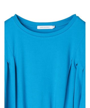 AMERICAN HOLIC フレアヘムフレンチスリーブカットプルオーバー Blue