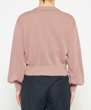 uncrave 【手洗い可】シアー ニットカーディガン（uncrave STANDARD） ピンク