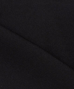 BEIGE， CLARISSE / ドッキングプルオーバーニット Black