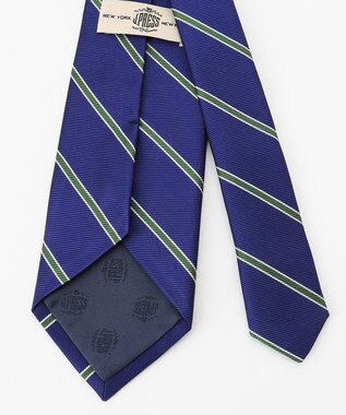 J.PRESS MEN レジメンタル ネクタイ ダルブルー系1