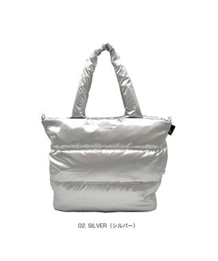 ROOTOTE 3685【弾む軽さフェザールー】FE.ミディアム.モダーン-A 02：シルバー