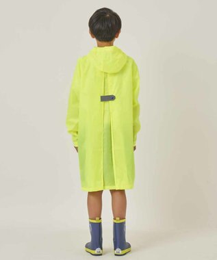 BEAMS SCHOOL レインコート ランドセル対応／収納袋付き ライム