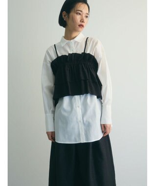 Green Parks armonia.ビスチェセットシャツチュニック Black