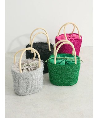 Green Parks ・シャイニーミニバッグ Pink