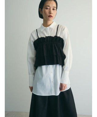 Green Parks armonia.ビスチェセットシャツチュニック Black