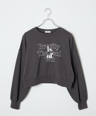 WEGO クロップドスウェット スミクロ