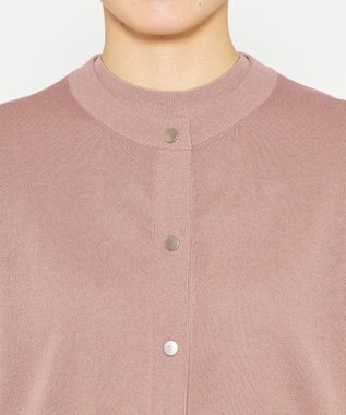 uncrave 【手洗い可】シアー ニットカーディガン（uncrave STANDARD） ピンク