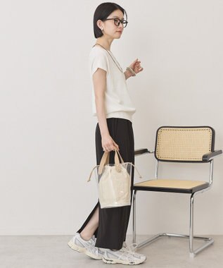 AMERICAN HOLIC フレンチスリーブニットプルオーバー Off White