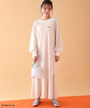 Green Parks Ｍｉｆｆｙ／プリントワンピース Light Beige