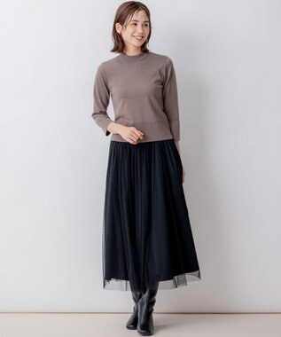 組曲 S 【WEB限定・2SET】ベーシックツイン ニット ブラウン系