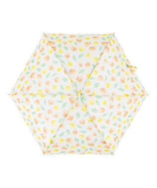 MOONBAT estaa 【耐風】折りたたみ傘 チューリップフォレスト UV オレンジ