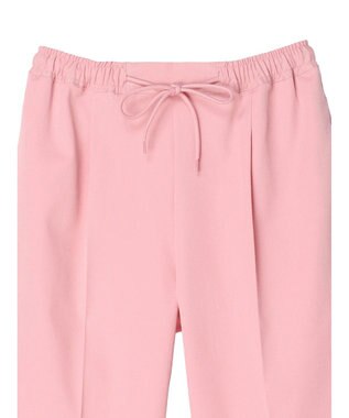 Green Parks さらっときれいシルエットパンツ Pink