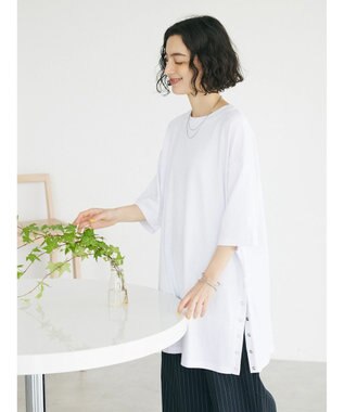 CRAFT STANDARD BOUTIQUE リングドットチュニック White