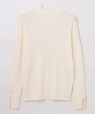 GRACE CONTINENTAL メリノウールリブトップ ホワイト