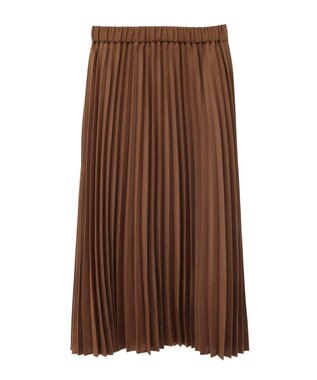 earth music&ecology すきな丈Ｔ／Ｒプリーツスカート Camel