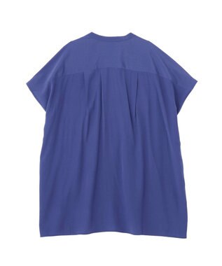 YECCA VECCA 【セットアップ可能】ポケットスキッパーシャツ Blue