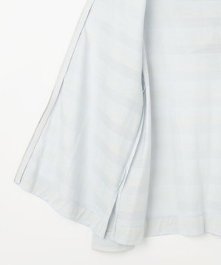 J.PRESS LADIES 【洗える】シアーライトパーカー ライトサックス系