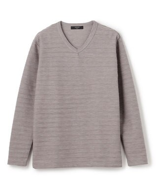 JOSEPH HOMME ストームリップル　Vネックカットソー ローズ系