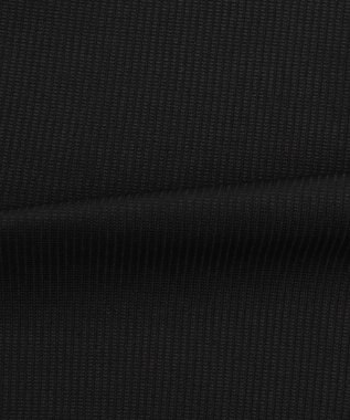 WEGO 【ラッシュガード/吸水速乾/UVカット/日焼け対策/体型カバー】リブドロストデザイントップス ブラック