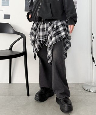 WEGO 厚底スニーカー ブラック