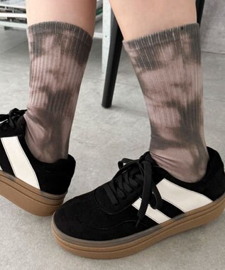 WEGO タイダイプリントソックス 柄2