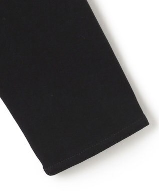 BEIGE， 【洗える】BROIS / ロング丈カットソー Black