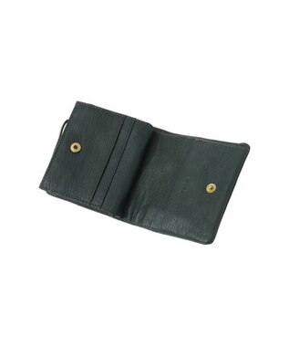 genten ゴートベーシック 二つ折り財布 フォレストグリーン