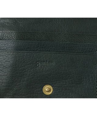 genten ゴートベーシック 二つ折り財布 フォレストグリーン