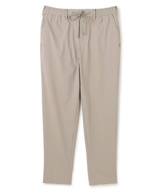 JOSEPH HOMME 新素材【接触冷感性/防しわ性/ストレッチ/洗える/撥水加工】トリコソリッドストレッチ ドロスト付きテーパードパンツ / PEGG CONVERTIBLE ベージュ系