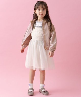 ANY KIDS マウンテンパーカー ピンクベージュ