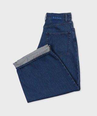 Paul Smith バレルレッグ インディゴ ワイドデニム インディゴブルー