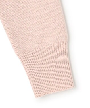 23区 L ウールナイロン ハイネック ニット ヌードピンク系