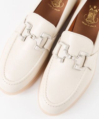 BONTRE 【BONTRE/ボントレ】フラットビットローファー/50701-VA アイボリー