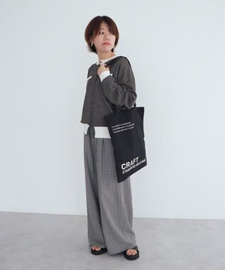 CRAFT STANDARD BOUTIQUE クラフトロゴトートバック Black