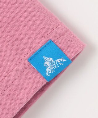 SHARE PARK LADIES 【EC限定カラーあり・UVカット・吸水速乾】カラフルロゴバックプリントＴシャツ ピンク系