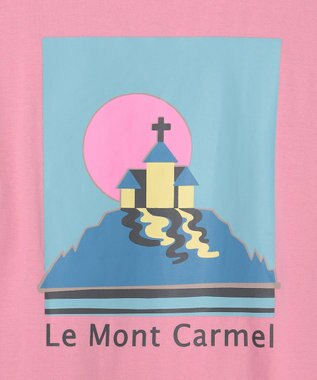 SHARE PARK LADIES 【EC限定カラーあり・UVカット・吸水速乾】カラフルロゴバックプリントＴシャツ ピンク系