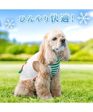 PET PARADISE  スヌーピー スイカポケット タンクトップ 中型犬 大型犬 ホワイト