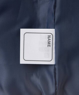 MIKI HOUSE HOT BISCUITS 【80-120cm】 抗菌・抗ウィルス ノーカラー キルティング 中綿ジャンパー 紺