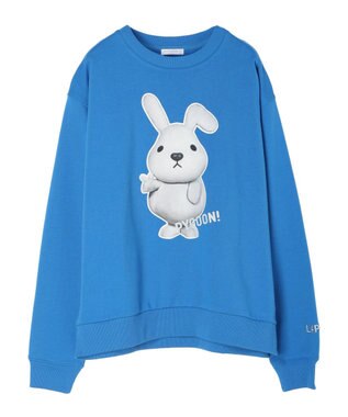 Green Parks ＬＡＰＰＹ／フォトプリントスウェット Blue