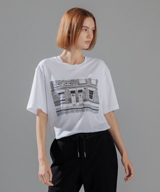 JOSEPH HOMME 【LEON 掲載】＜WEB限定カラーあり＞フォトグラフィックロンドン / アートプリント半袖Tシャツ ホワイト系3