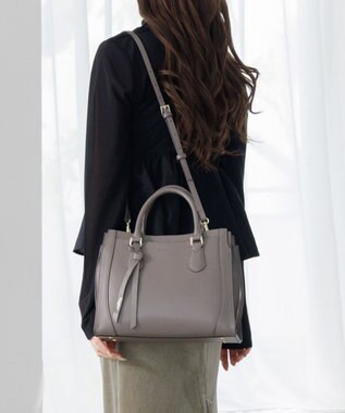 ACE BAGS & LUGGAGE Jewelna Rose クロフォード ハンドバッグ 本革 11922 ジュエルナローズ ショルダーバッグ 2way 【新色】ダークグレージュ