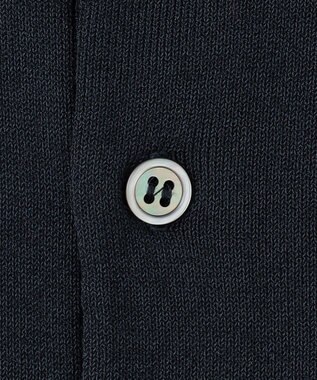 GOTAIRIKU 毎日の仕事着に【洗濯機可】テーラード DRESS BIZ ニットポロ ネイビー系