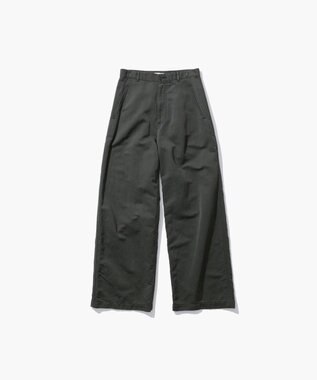 ATON COTTON LINEN KATSURAGI | ワークパンツ CHARCOAL GRAY