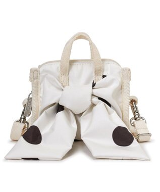 LeSportsac LG BOW MICRO BAG/ノワールポルカドットスナイデル ノワールポルカドットスナイデル