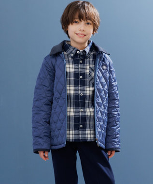 J.PRESS KIDS 【140-170cm】ビッグチェック シャツ ネイビー系4