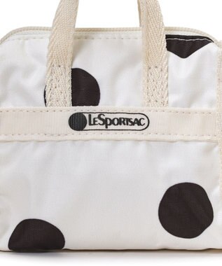 LeSportsac LG BOW MICRO BAG/ノワールポルカドットスナイデル ノワールポルカドットスナイデル