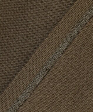 uncrave コットンミラノ ワンショルダー トップス（uncrave WHITE） カーキブラウン