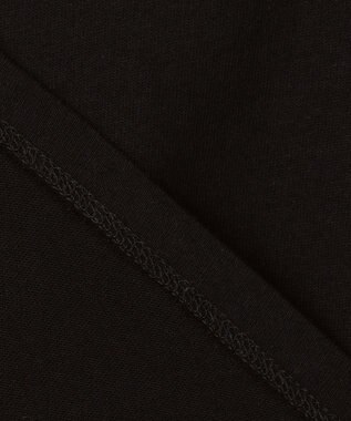 UNFILO 【110-150cm】アソート コンビTシャツ ブラック[袖チュール]