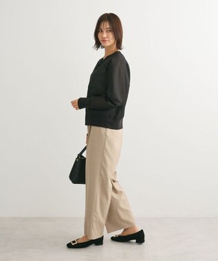 Green Parks シアーダンボールブルゾン Black